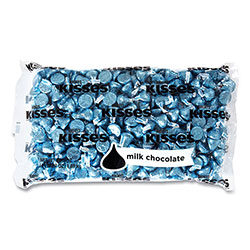 Hershey's® KISSES, Milk Chocolate, Blue Wrappers, 66.7 oz Bag