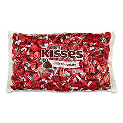 Hershey's® KISSES, Milk Chocolate, Red Wrappers, 66.7 oz Bag