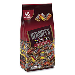Hershey's® Miniatures Variety Share Pack, Dark Assortment, 48 oz Bag