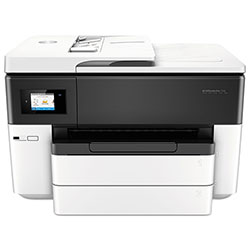 HP Inkjet Printer, Wide Format, Multifunction, 21PPM-BK, 1.2 GHz