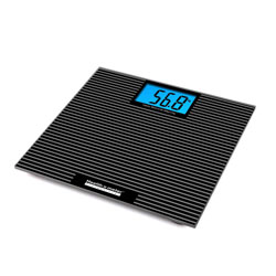 Health-O-Meter Digital Glass Scale - 440 lb / 180 kg Maximum Weight Capacity - Black