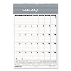House Of Doolittle Recycled Bar Harbor Wirebound Monthly Wall Calendar, 8.5 x 11, 2022