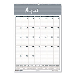 House Of Doolittle Recycled Bar Harbor Wirebound Academic Monthly Wall Calendar, 15.5 x 22, 2021-2022
