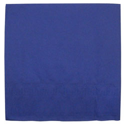 Hoffmaster Cellutex Table Covers, Tissue/polylined, 54 in X 108 in, Navy Blue, 25/carton