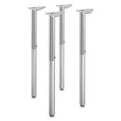 Hon Build Adjustable Post Legs, 22 in to 34 in High, 4/Pack