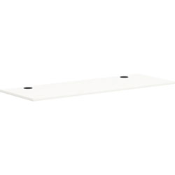 Hon Worksurface, Rectangle, 66 inx24 in , Simply White