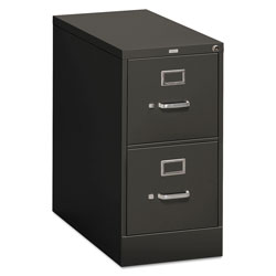 Hon 310 Series Two-Drawer Full-Suspension File, Letter, 15w x 26.5d x 29h, Charcoal
