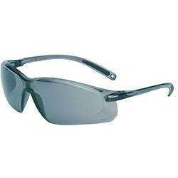 Honeywell A700 Series Eyewear, Gray Lens, Polycarbonate, Hard Coat, Gray Frame