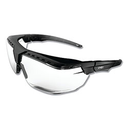 Honeywell Avatar™ OTG Eyewear, Clear, Polycarbonate, Anti-Reflective Lens, Black