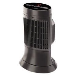 Honeywell Digital Ceramic Mini Tower Heater, 750 - 1500 W, 10 in x 7 5/8 in x 14 in, Black