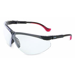 Honeywell Genesis XC Eyewear, Clear Lens, HydroShield Anti-Fog, Black Frame