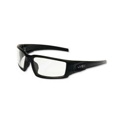 Honeywell Hypershock™ Safety Eyewear, Clear Polycarbonate Lens, HydroShield® AF, Matte Black Polycarbonate Frame