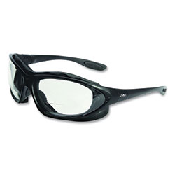 Honeywell Seismic® Reading Magnifier Sealed Eyewear, Clear Lens, Anti-Fog, Black Frame
