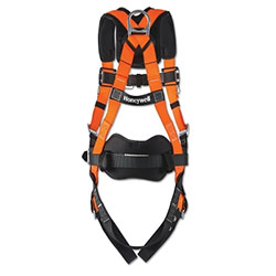 Honeywell Titan Full-Body Harnesses, Back/Side D-Rings, L/XL, Mating Chest/Shoulders
