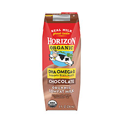 Horizon Organic Low Fat Milk, Chocolate, 8 oz, 18/Carton