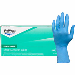 Hospeco Nitrile Exam Gloves, XXL Size, 10/Carton, 8 mil Thickness, 12 in Glove Length