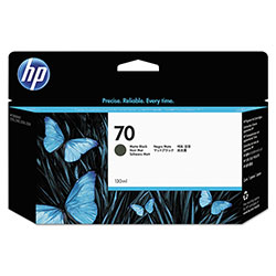 HP 70 Black Ink Cartridge ,Model C9448A ,Page Yield 4400