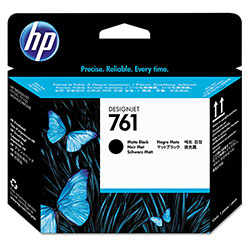 HP 761, (CH648A) Matte Black Printhead