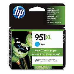 HP 951XL, (CN046AN) High Yield Cyan Original Ink Cartridge