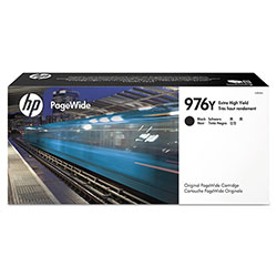 HP 976Y, (L0R08A) Extra High Yield Black Original PageWide Cartridge
