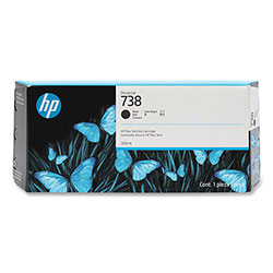 HP HP 738 (498N8A) Black Original DesignJet Ink Cartridge