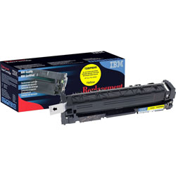 IBM Toner Cartridge, Alternative for HP 410A, Yellow, Laser, 2300 Pages, 1 Each