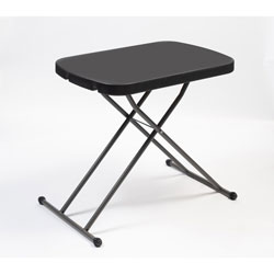 Iceberg IndestrucTable Small Space Personal Table, 26.60 in x 17.80 in, 26.60 in Height