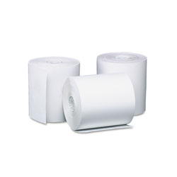 Iconex Direct Thermal Printing Thermal Paper Rolls, 3.13 in x 119 ft, White, 50/Carton