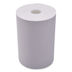 Iconex Impact Bond Paper Rolls, 1-Ply, 3.25 in x 243 ft, White, 4/Pack