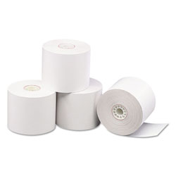 Iconex Direct Thermal Printing Paper Rolls, 0.45 in Core, 2.31 in x 209 ft, White, 24/Carton