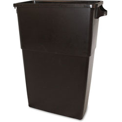 Impact Thin Bin Container, 23Gal, 23 in x 30'x11 in, 4/CT, Brown