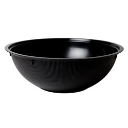 Innovative Designs Catering Bowl, 160 oz., Black