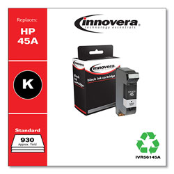 Innovera Compatible Black Ink, Replacement for HP 45A (51645A), 930 Page-Yield