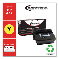 Innovera Remanufactured Black Extra High-Yield Toner, Replacement for HP 37Y (CF237Y), 41,000 Page-Yield