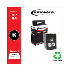 Innovera Remanufactured Black Ink, Replacement For HP 94 (C8765WN), 480 Page Yield