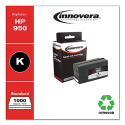 Innovera Remanufactured Black Ink, Replacement For HP 950 (CN049AN), 1000 Page Yield