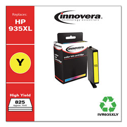 Innovera Remanufactured Yellow High-Yield Ink, Replacement For HP 935XL (C2P26AN), 825 Page Yield