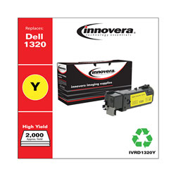 Innovera Remanufactured Yellow High-Yield Toner Cartridge, Replacement for Dell 1320 (310-9062), 2,000 Page-Yield