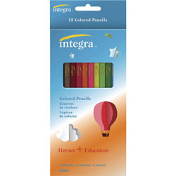 Integra Colored Pencil, 12/Pack