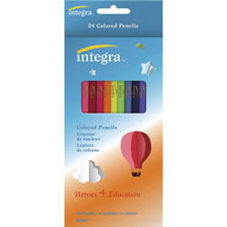 Integra Colored Pencil, 24/Pack