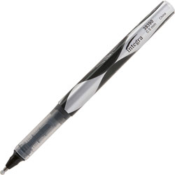 Integra Liquid Rollerball Pens, 0.5 mm, Black Ink/Barrel