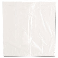 InteplastPitt Ice Bucket Liner Bags, 3 qt, 0.24 mil, 12 in x 12 in, Clear, 1,000/Carton