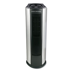 Ionic Pro Four Seasons 4-in-1 Air Purifier/Heater/Fan/Humidifier, 1,500 W, 9 x 11 x 26, Black/Silver