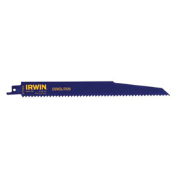 Irwin Demolition Reciprocating Saw Blade, 9", 10 TPI