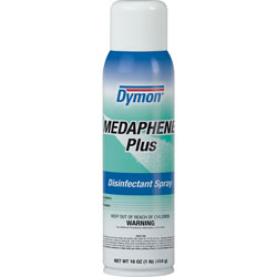 ITW Dymon Medaphene Plus Disinfectant Spray, Aerosol, 16 fl oz (0.5 quart), Pleasant Scent, Aqua