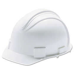 Jackson Safety® CHARGER* Hard Hat, 4-point Ratchet,Cap Style Hard Hat,White