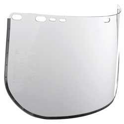 Jackson Safety® F20 Polycarbonate Face Shields, Bound, Clear, 15 1/2 in x 8