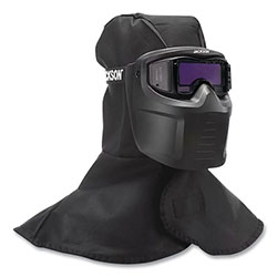Jackson Safety® Rebel ADF Welding Masks with Hood, 3, 5 to 14 Shade, 1.38 in x 3.54 in Window