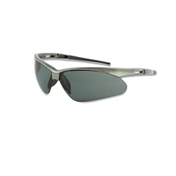Jackson Safety® Safety SG+ Series Safety Glasses, Smoke Lens, Polarized, Polycarbonate,Hardcoat Anti-Scratch, Gunmetal Frame