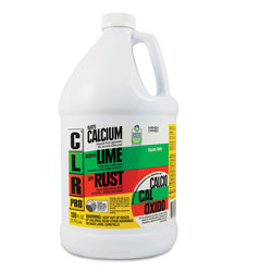 CLR Calcium, Lime and Rust Remover, 1 gal Bottle, 4/Carton